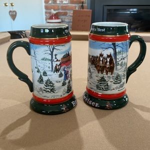 Anheuser-Busch, Inc. Budweiser 1991 Collector Steins
